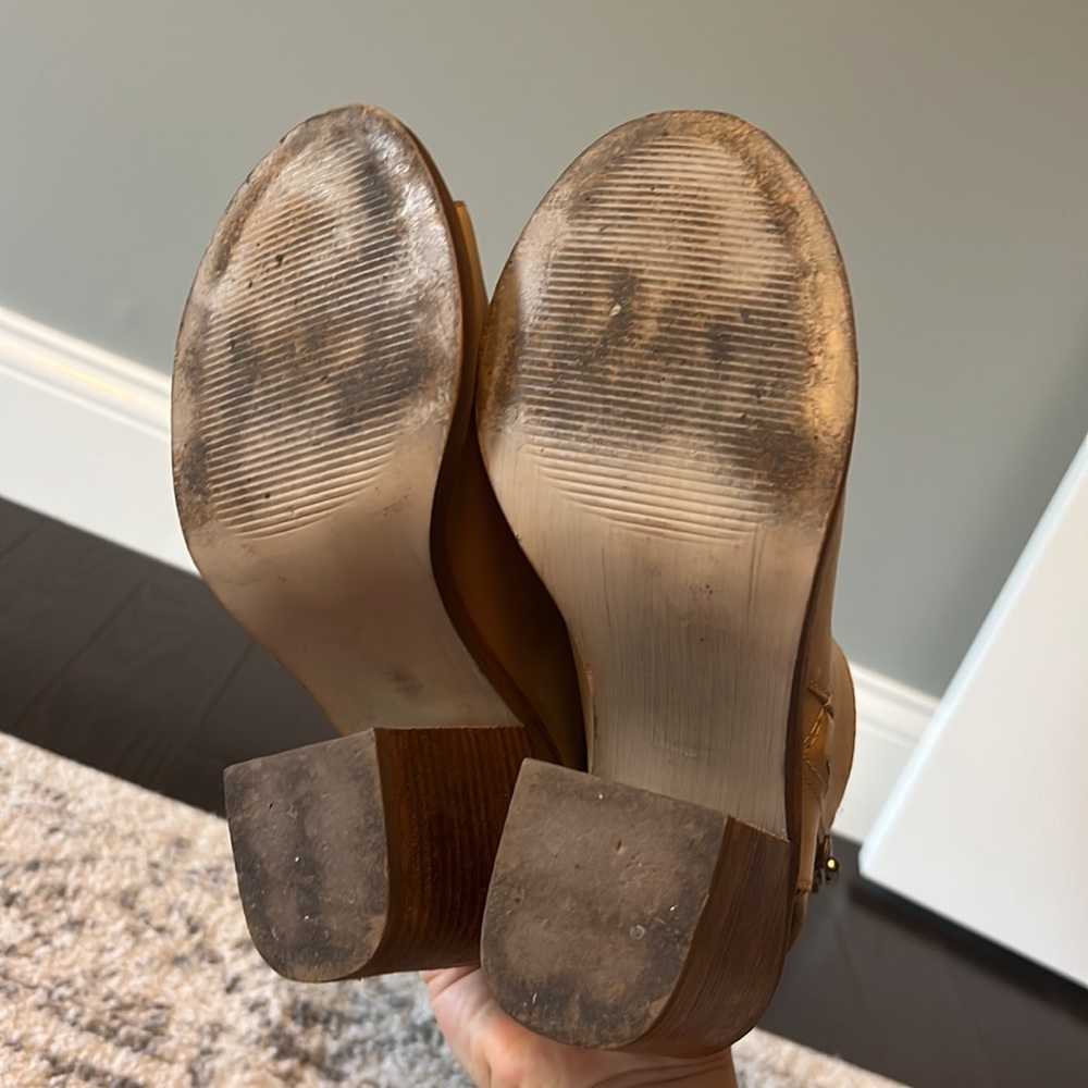 Steve Madden Terraa Camel Sling Back Block Open T… - image 5